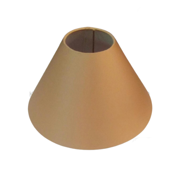 Lamp Shades Fabric covered by PVC backing Kapoor Cone lamp cover