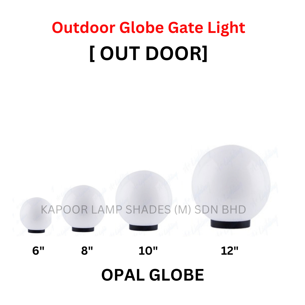 Gate best sale light globe