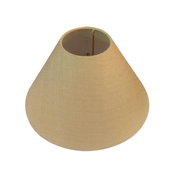 Lamp Shades Fabric covered by PVC backing Kapoor Cone lamp cover