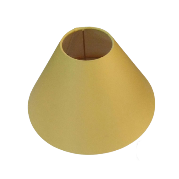 Lamp Shades Fabric covered by PVC backing Kapoor Cone lamp cover
